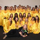 Harvest Community School Photo #2 - Preparing to perform with the EPCOT Candlelight Processional