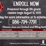 Stetson Baptist Christian School Photo - We would love for you to consider joining our SBCS family! Open enrollment is now ongoing! Contact us for more information info@sbcsed.org