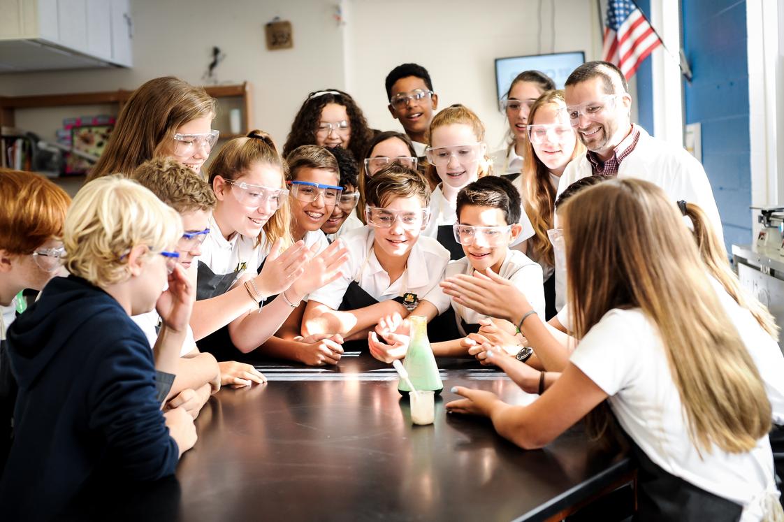 The Christ School Photo #1 - Our Science curriculum provides a challenging, exploratory learning environment. The scientific method is applied through hands-on labs, field trips and classroom activities. Areas of study include Earth Science, Life Science and Physical Science.