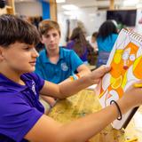 One School Of The Arts and Sciences Photo #10 - We offer a vibrant Visual Arts program that teaches problem solving and how to make good judgments about quantitative relationships.