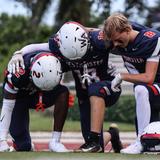 Westminster Academy Photo #2 - Before the first snap, we remember who we play for. Grateful for our Lions Football boys who seek the Lord together and strive to use their gifts and talents for His glory-on the field and beyond.