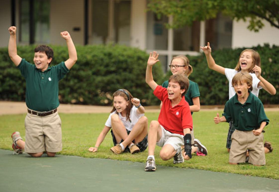 Athens Academy Photo - Middle Schoolers at play