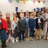 Augusta Christian Schools Photo #7 - Students dressing up as "old timers" on the 100th day of school always makes for a fun day!