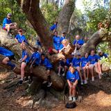First Presbyterian Day School Photo #2 - Outdoor exploration and field trips are always enjoyed by our students. Pictured is a beach and marsh exploration trip to Jekyll Island, Geogia by our fourth grade students.