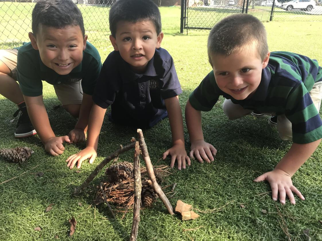 John L Coble Elementary School Photo - Teachers ensure that students in grades PreK-6th receive regular Outdoor Education instruction.