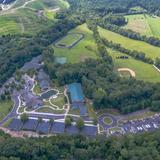 Mill Springs Academy Photo #2 - Our 85 acre campus with track, tennis courts, baseball field, cross country trail, soccer field and lacrosse fields.