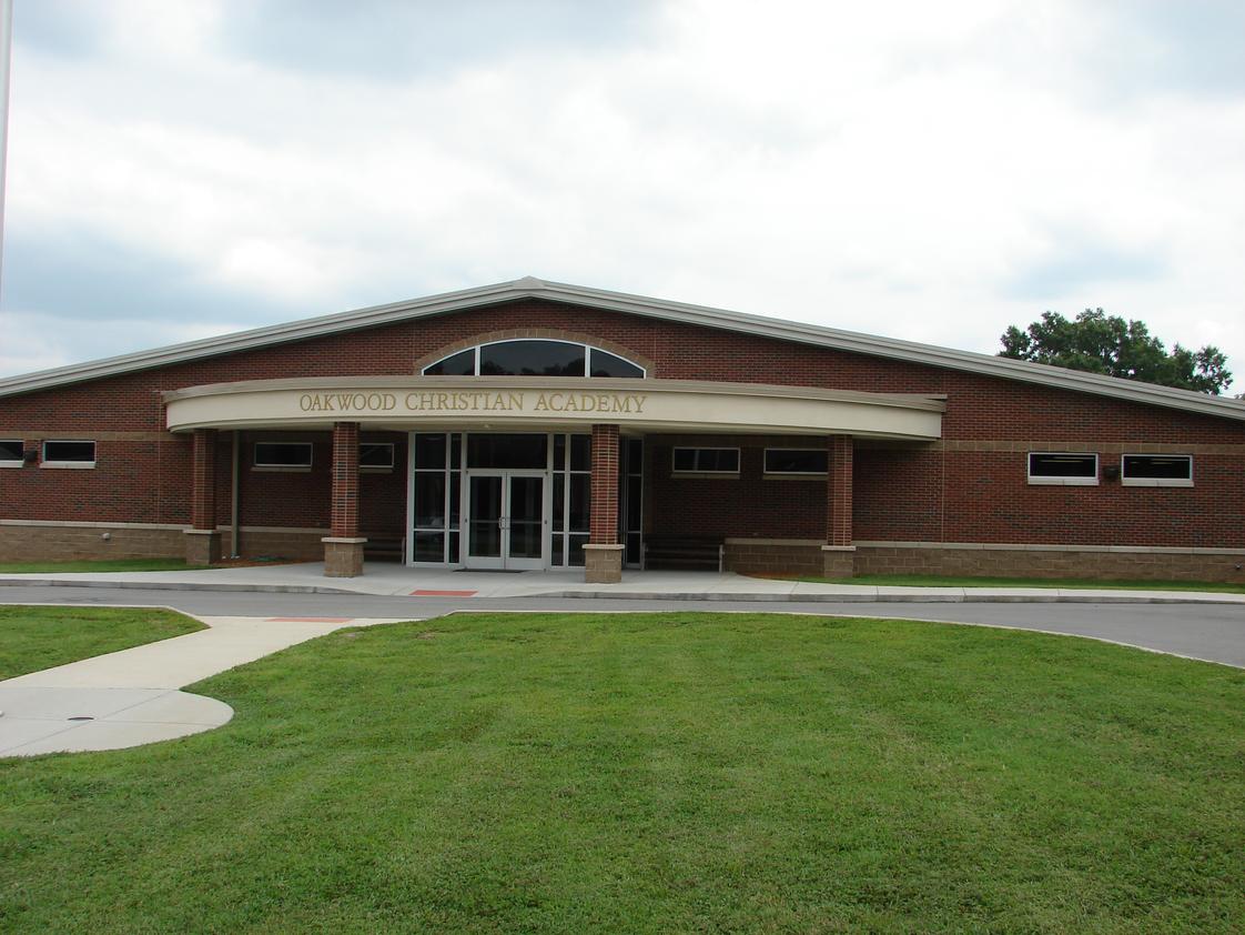 Oakwood Christian Academy Photo #1 - OCA main office and high school building.