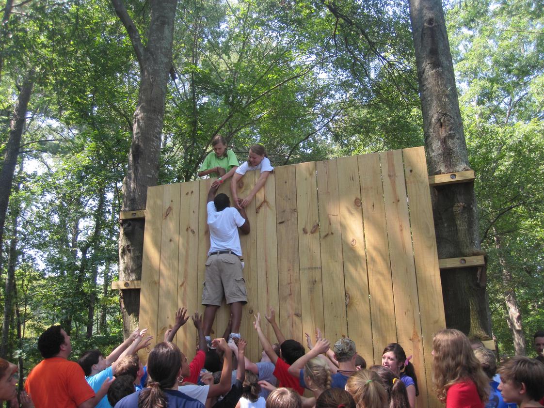 The Bedford School Photo #1 - Our challenge course is designed to build teamwork and responsibility.