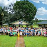 Kauai Christian Academy Photo #4 - Study body in front of lunch pavilion