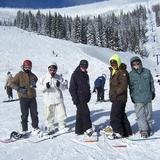 Elk Mountain Academy Photo - Each week during the winter our students have the opportunity to head up to Schweitzer the local Resort and get some play time in.