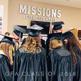 Greenleaf Friends Academy Photo #6 - Class of 2018 Seniors pray as they prepare to begin their graduation program!