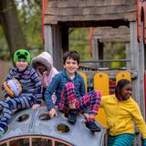 Baker Demonstration School Photo - Baker students spend copious amount of time outdoors in 3 of our playgrounds, large outdoor field, and exploring many of our nearby parks and beaches.