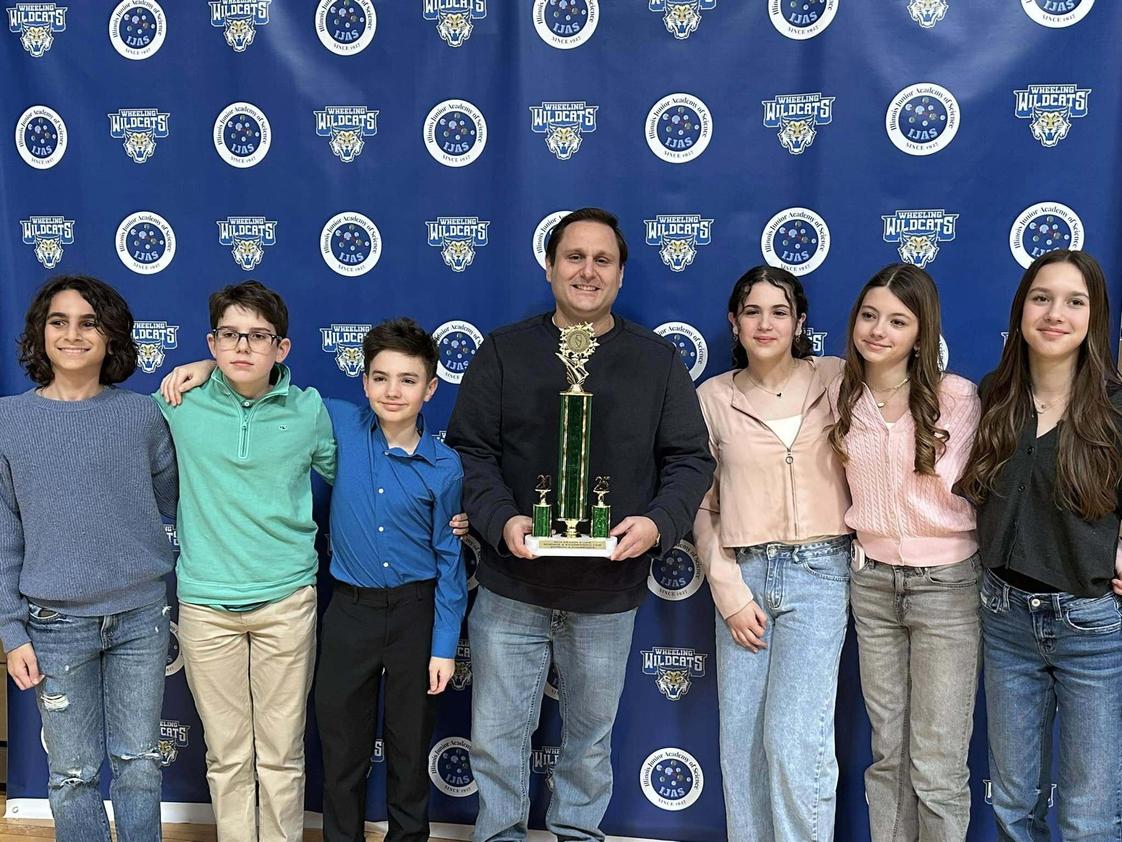 Hellenic American Academy Photo #2 - Illinois Junior Academy of Science First Place Team in Private School Division