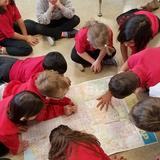 St. Alphonsus Liguori School Photo #5 - Learning about maps at Saint Alphonsus Liguori School!