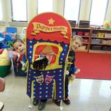 St. John Lutheran Early Learning Center Photo - Puppets are a great way to practice oral language while engaging in creative dramatics.