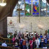 Trinity Lutheran School Photo #1 - Singing in Chapel!