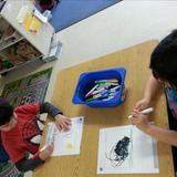 Lombard KinderCare Photo #5 - Early writing and letter recognition skills are covered in our preschool classroom