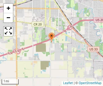 Map of Elkhart Christian Academy