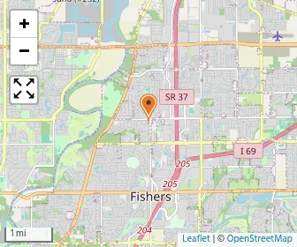Map of Fishers Montessori Schools