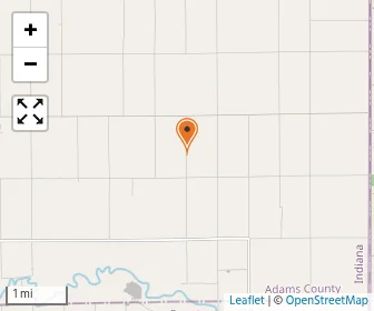 Map of Jefferson Parochial Amish School