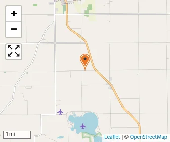 Map of New Valentine Amish School