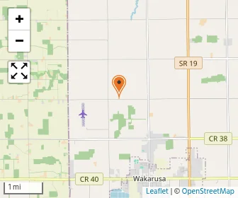 Map of Old Order Mennonite Garden Spot