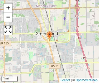 Map of Our Lady Of Greenwood School