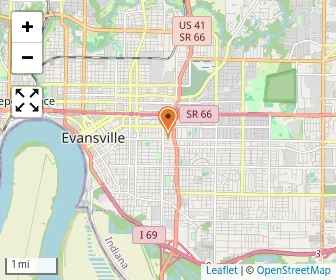 Map of Reitz Memorial High School