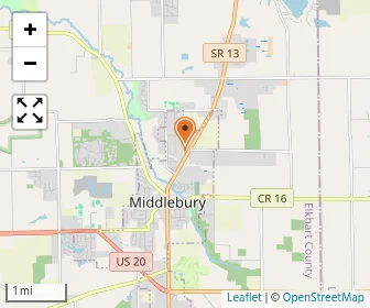 Map of Rolling Acres School