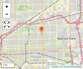 Map of Scecina Memorial High School