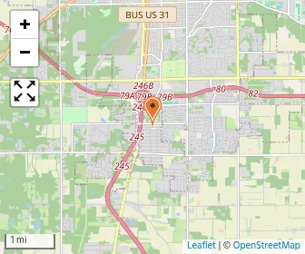 Map of St. Jude Elementary School