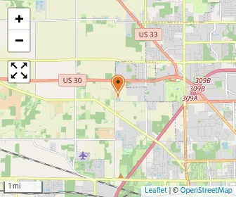 Map of Suburban Bethlehem Lutheran School