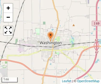 Map of Washington Catholic Elementary School