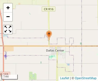 Map of Dallas Center Christian School