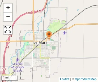 Map of Gehlen Catholic School