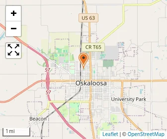 Map of Oskaloosa Christian School