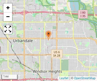 Map of St. Pius X Catholic School