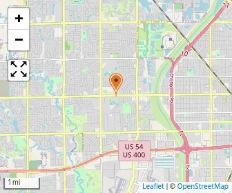 Map of Bishop Carroll Catholic High School