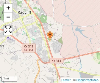 Map of Hardin Christian Academy