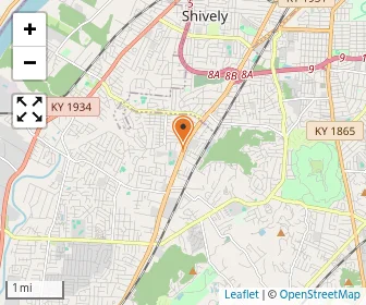Map of Holy Cross High School/diocese