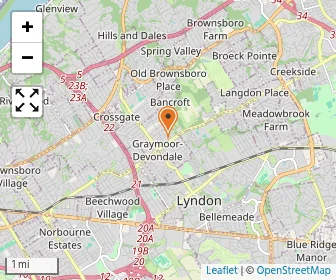 Map of Pitt Academy