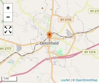 Map of Leitchfield Christian Academy