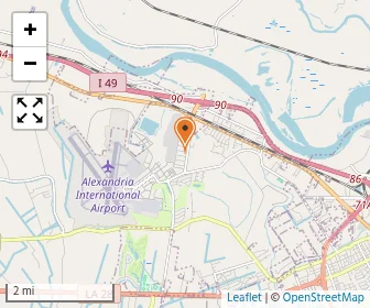 Map of Airbase Baptist School