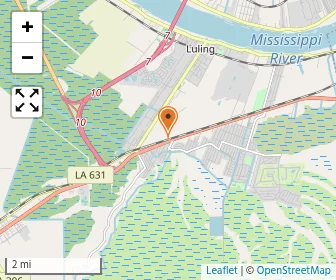 Map of Boutte Christian Academy