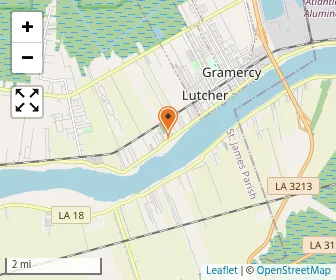 Map of St. Peter Chanel Interparochial School