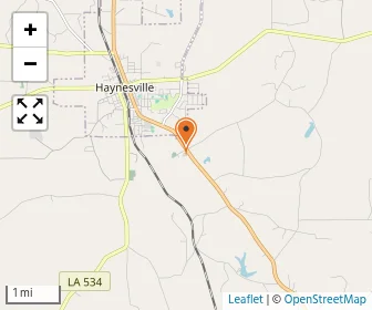 Map of Claiborne Academy