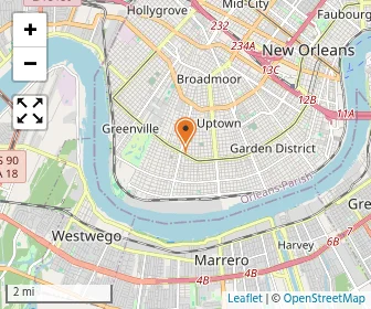 Map of De La Salle High School