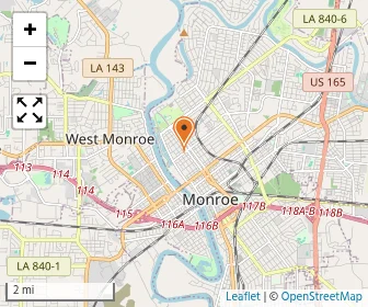 Map of Grace Episcopal School