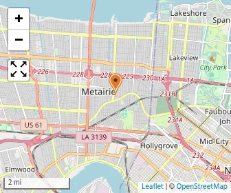 Map of St. Catherine Of Siena