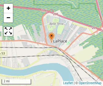 Map of St. Charles Catholic High School